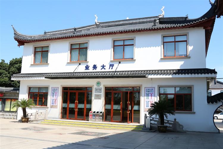 园区实景-上海南翔白鹤憩园有限公司-正大门